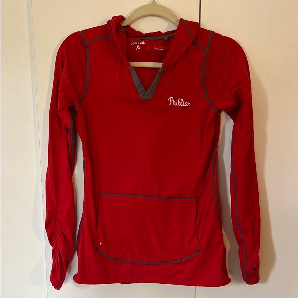 Phillies Red Long Sleeve Hoodie